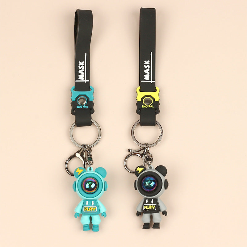 Wholesale Cartoon Cute Lightning Bear Keychain